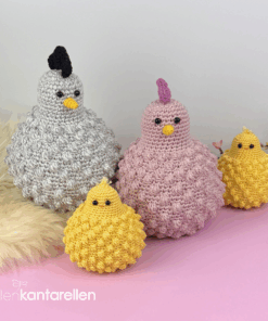 Bobble Chickens crochet pattern