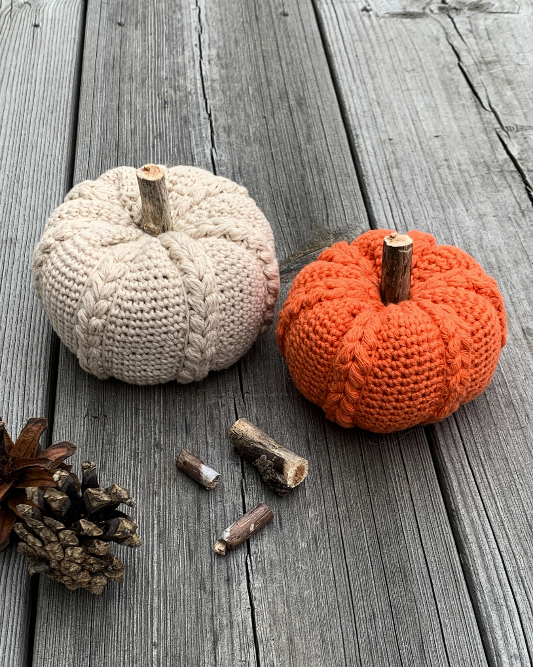 Lovely braided pumpkin crochet pattern - Image 2