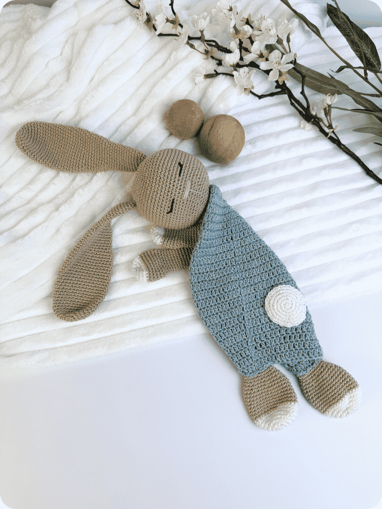 Bunny comforter/lovey crochet pattern - Image 12