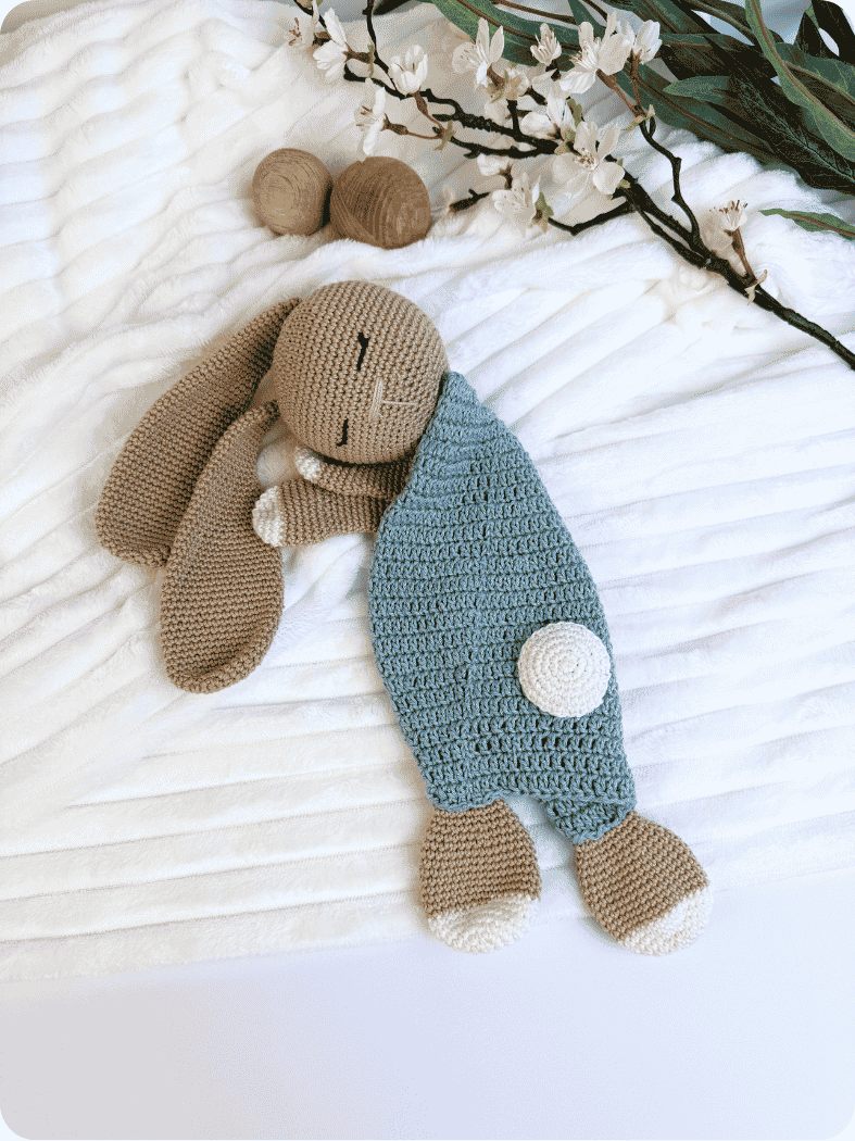 Bunny comforter/lovey crochet pattern
