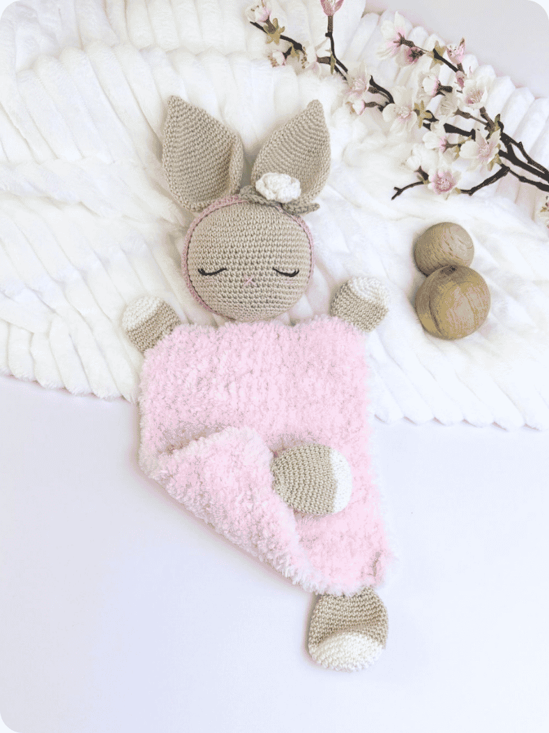 Bunny lovey crochet pattern - Image 2