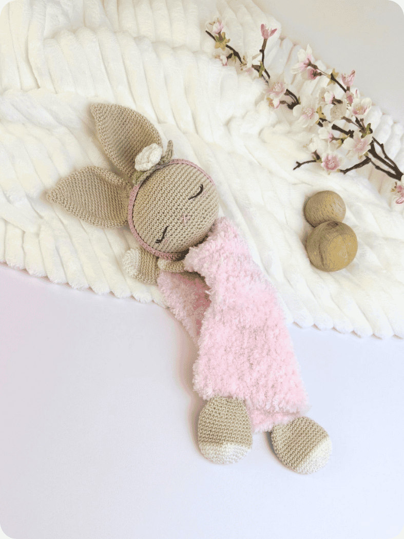 Bunny lovey crochet pattern - Image 3
