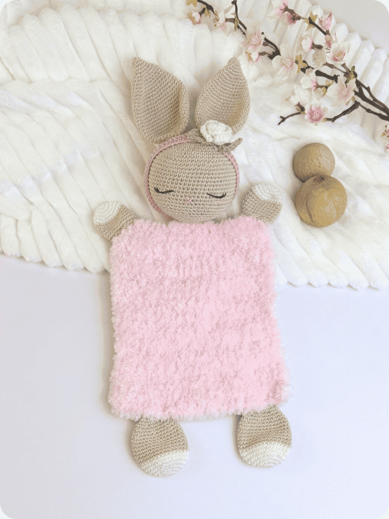 Bunny lovey crochet pattern - Image 5