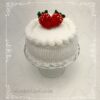 Delicious Strawberry whipped cream cake crochet pattern