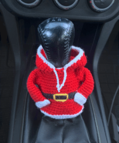 Alternative view of Gear shift Santa Hoodie crochet pattern