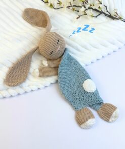 Alternative view of Bunny comforter/lovey crochet pattern