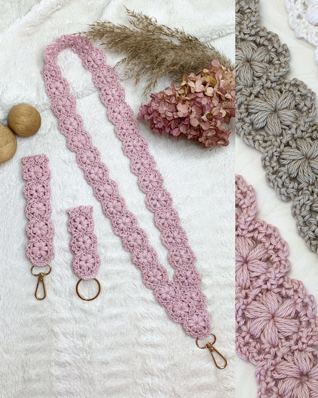 Buttercup Keychains 3 in 1 Crochet Pattern