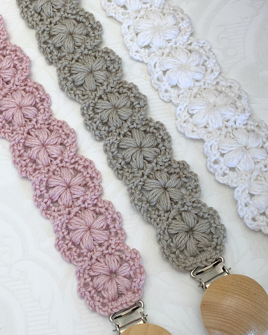 Buttercup Crochet Pacifier Holder Pattern - Image 3