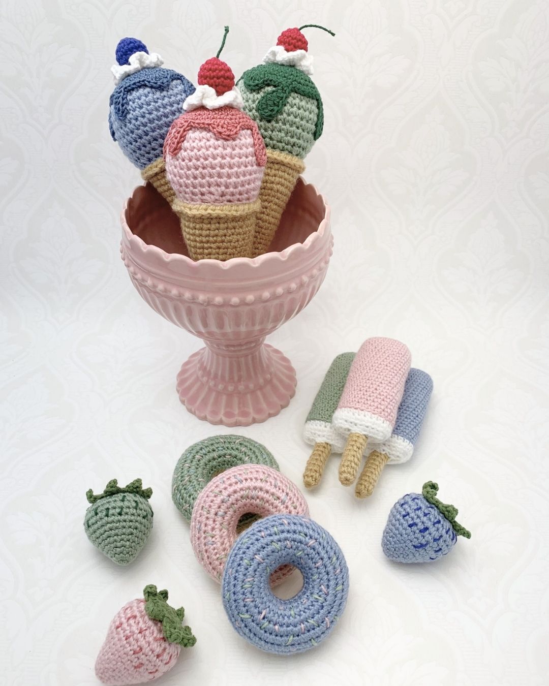Crochet Pattern Ice creams dreams