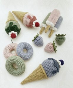 Alternative view of Crochet Pattern Ice creams dreams