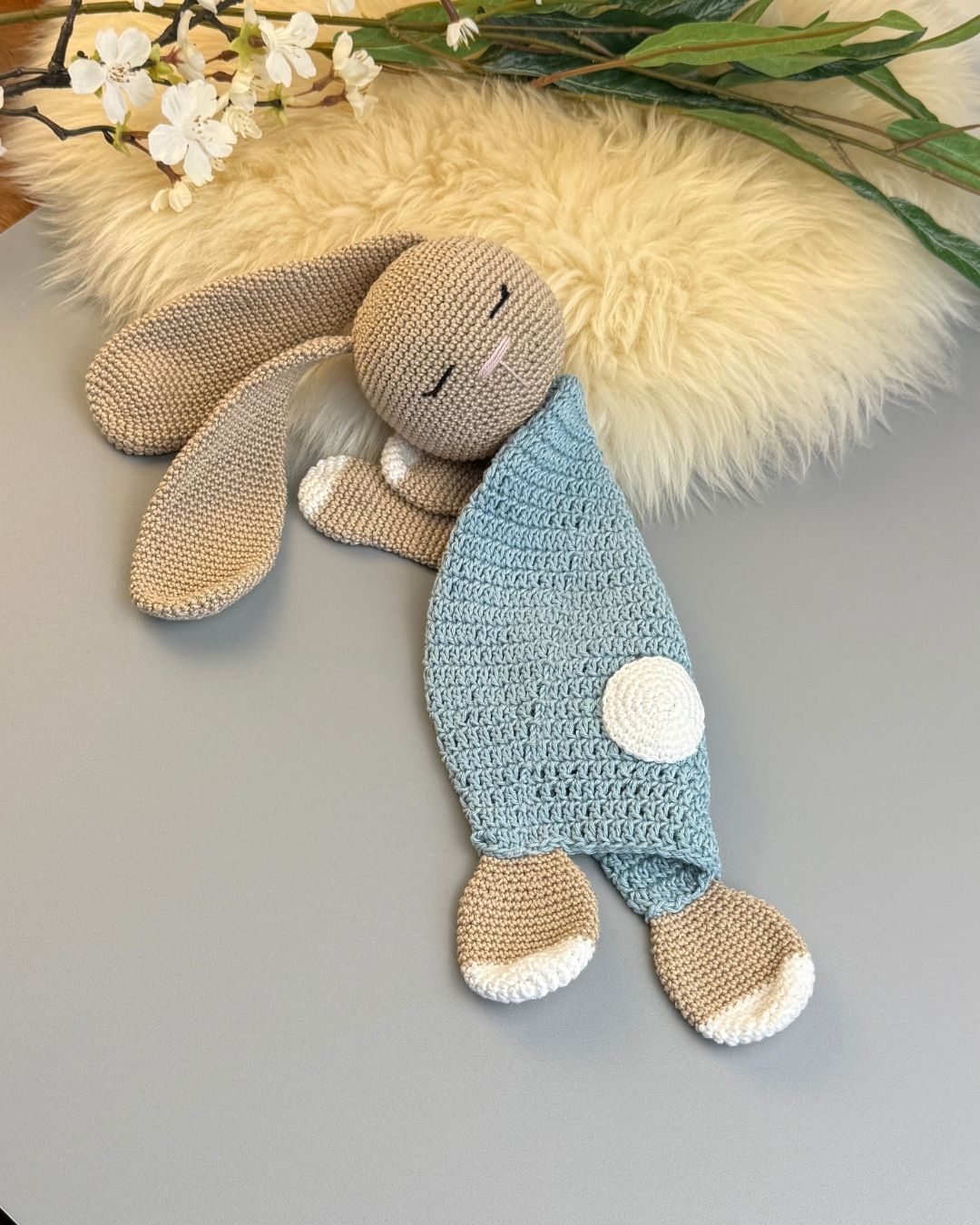 Bunny comforter/lovey crochet pattern - Image 7