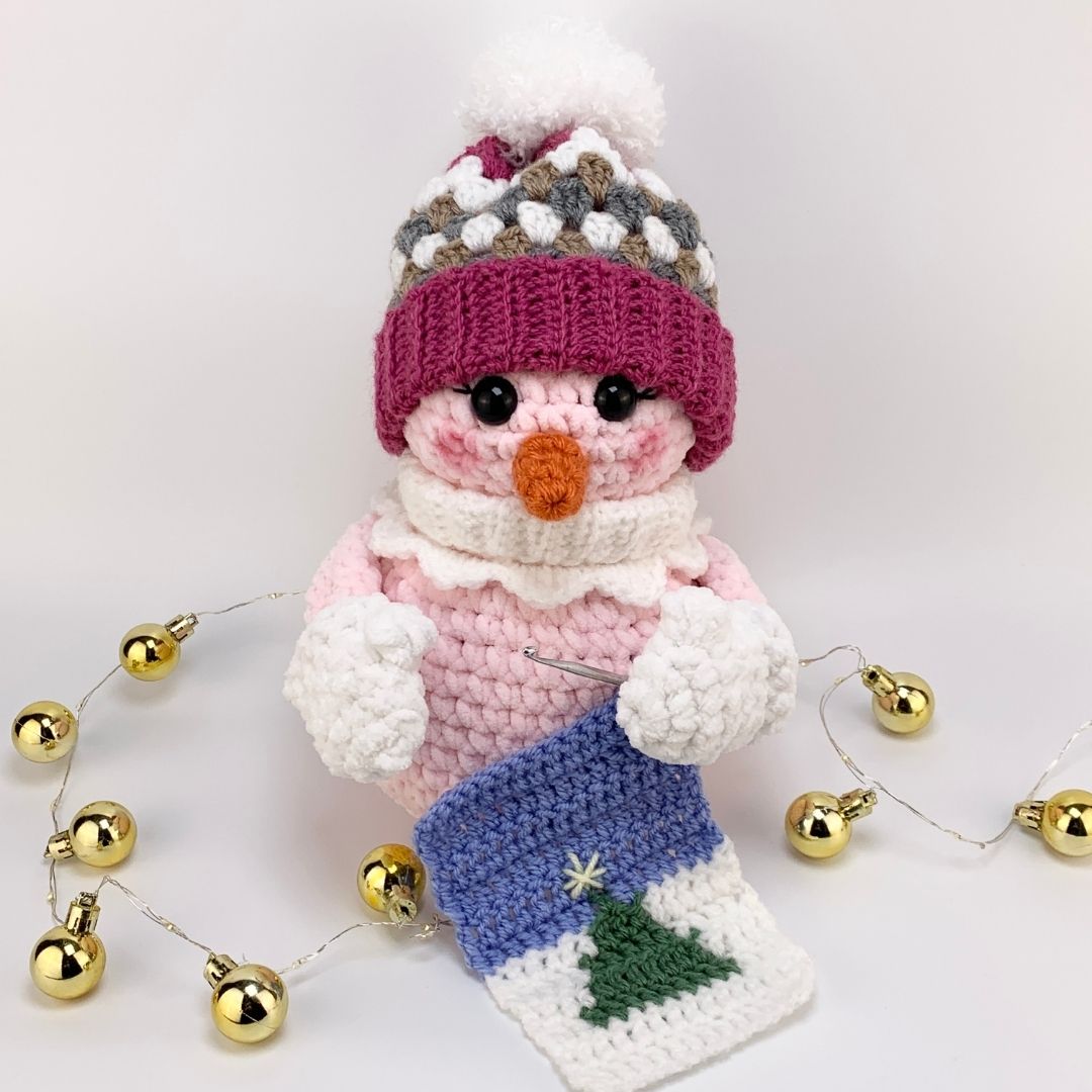 Crocheting Snow(wo)man Crochet pattern - Image 2