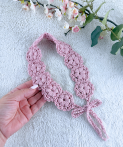 Crochet Headband Pattern "Buttercup", Farmhouse headband