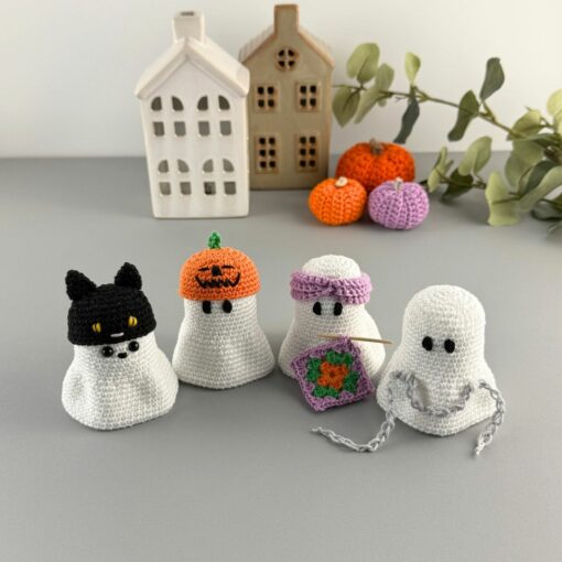Super cute Ghost Friends Crochet Pattern - Image 2
