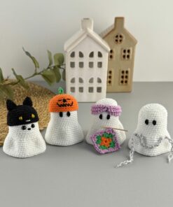 Super cute Ghost Friends Crochet Pattern