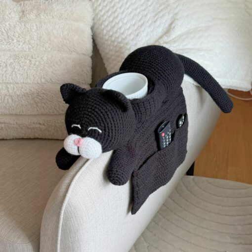 Adorable Witch Cat Sofa Organizer Crochet pattern (Copy) - Image 4