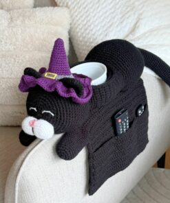 Adorable Witch Cat Sofa Organizer Crochet pattern (Copy)