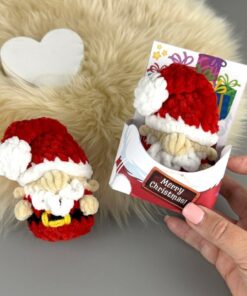 Super cute Santa Crochet pattern + Printable Santa Sack Holder (5 sizes)