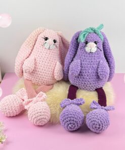 Alternative view of Adorable Crochet Bookshelf Bunny Dolly pattern
