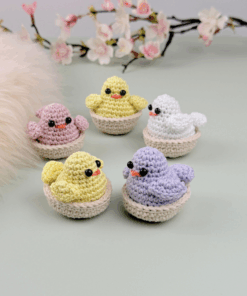 Alternative view of Easter Birds in Bird's Nest Crochet pattern