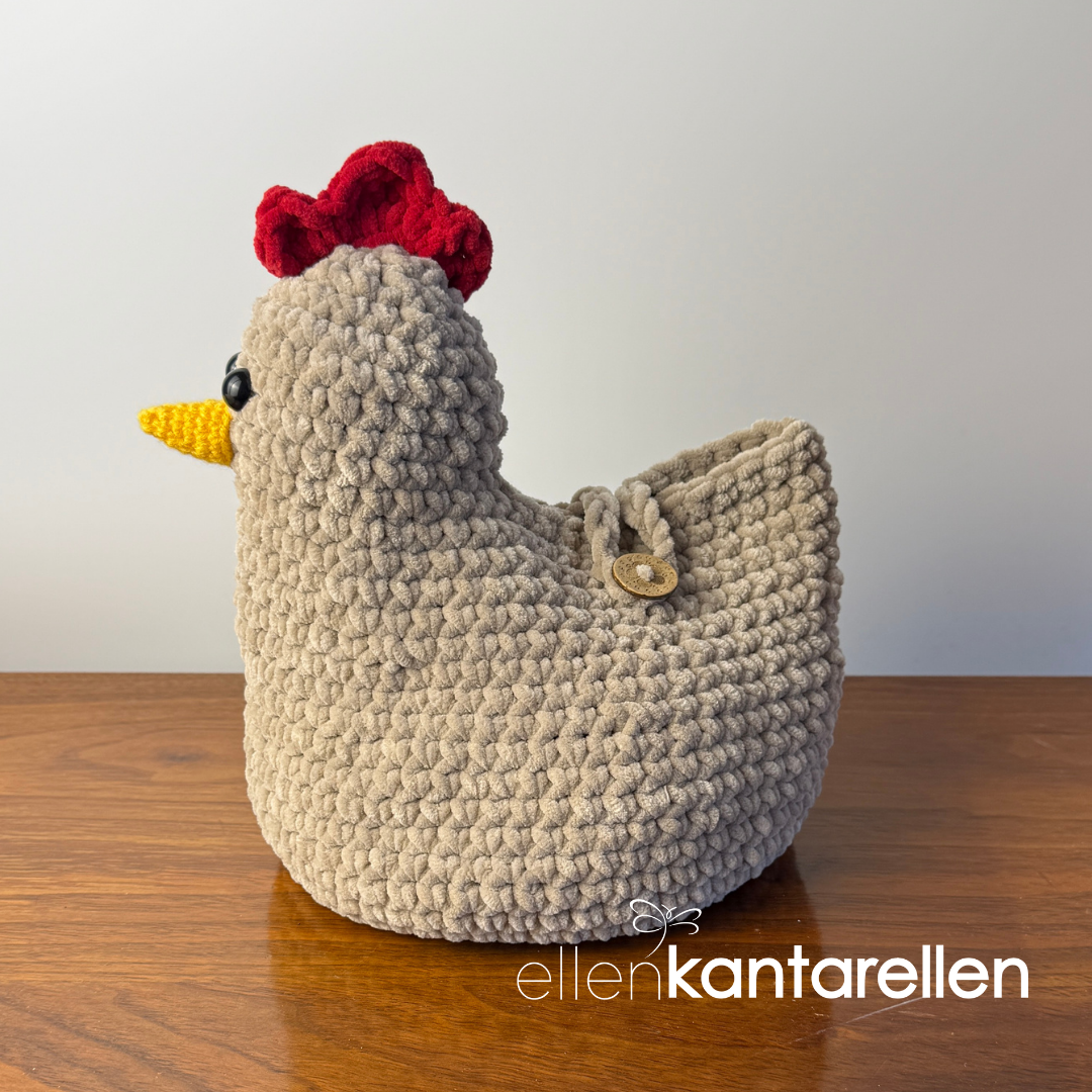 Crochet pattern Chicken Egg basket and Eggholders - Image 3