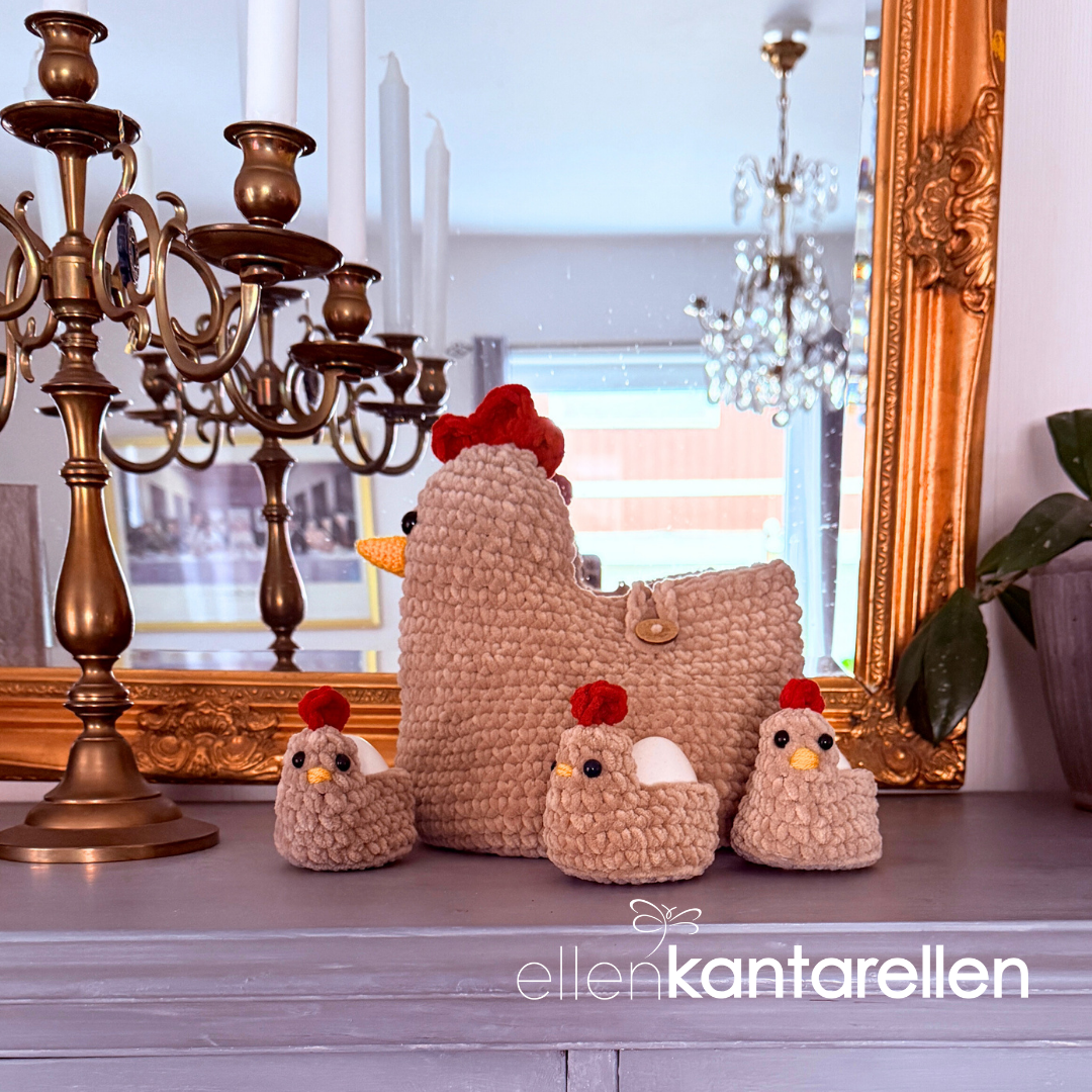 Crochet pattern Chicken Egg basket and Eggholders - Image 4