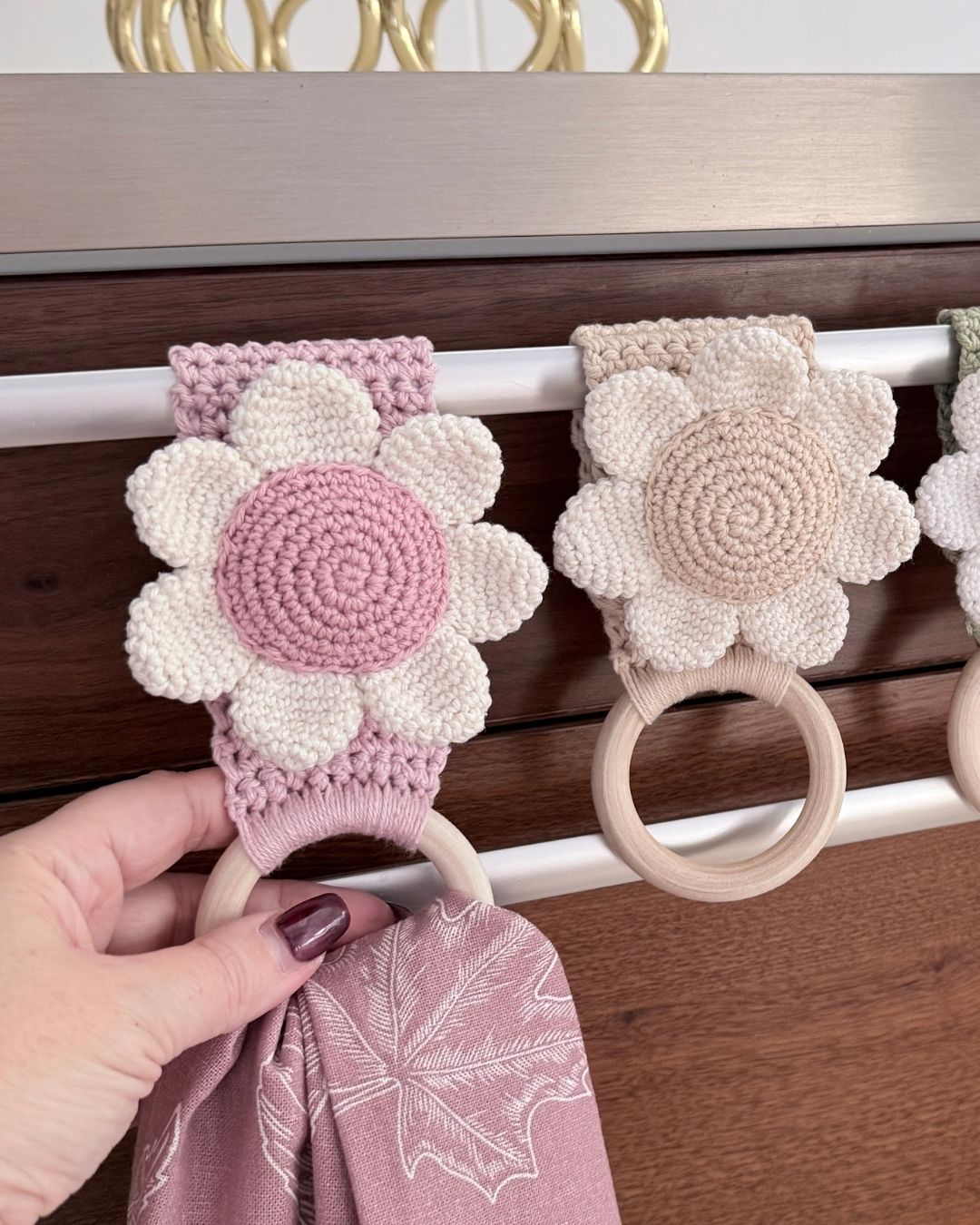 Towel holder "Anemone" crochet pattern - Image 7