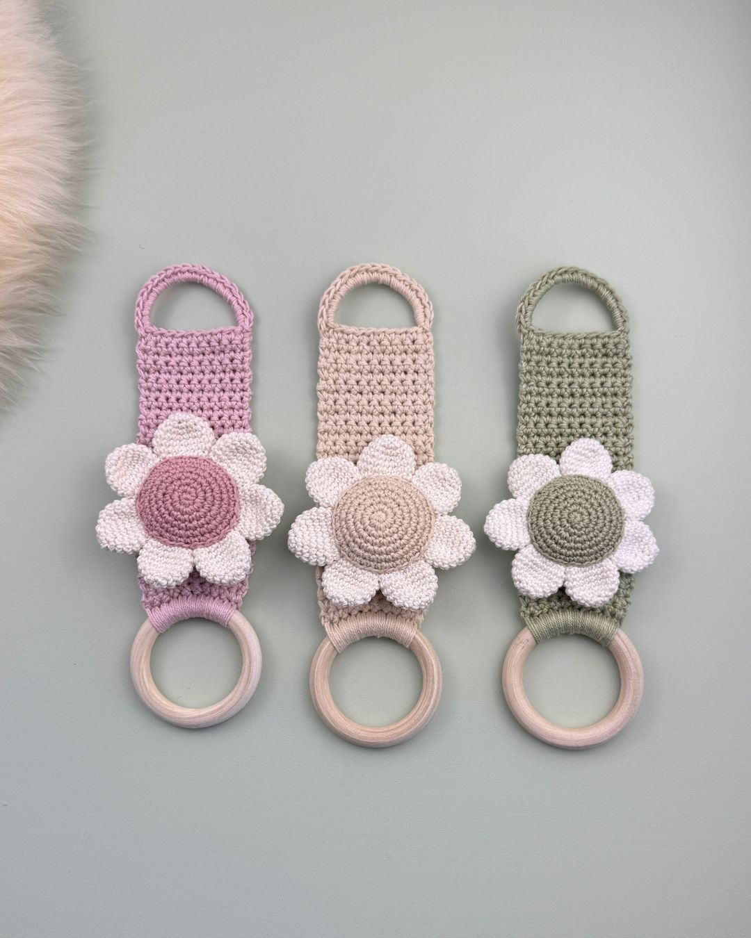 Towel holder "Anemone" crochet pattern - Image 2