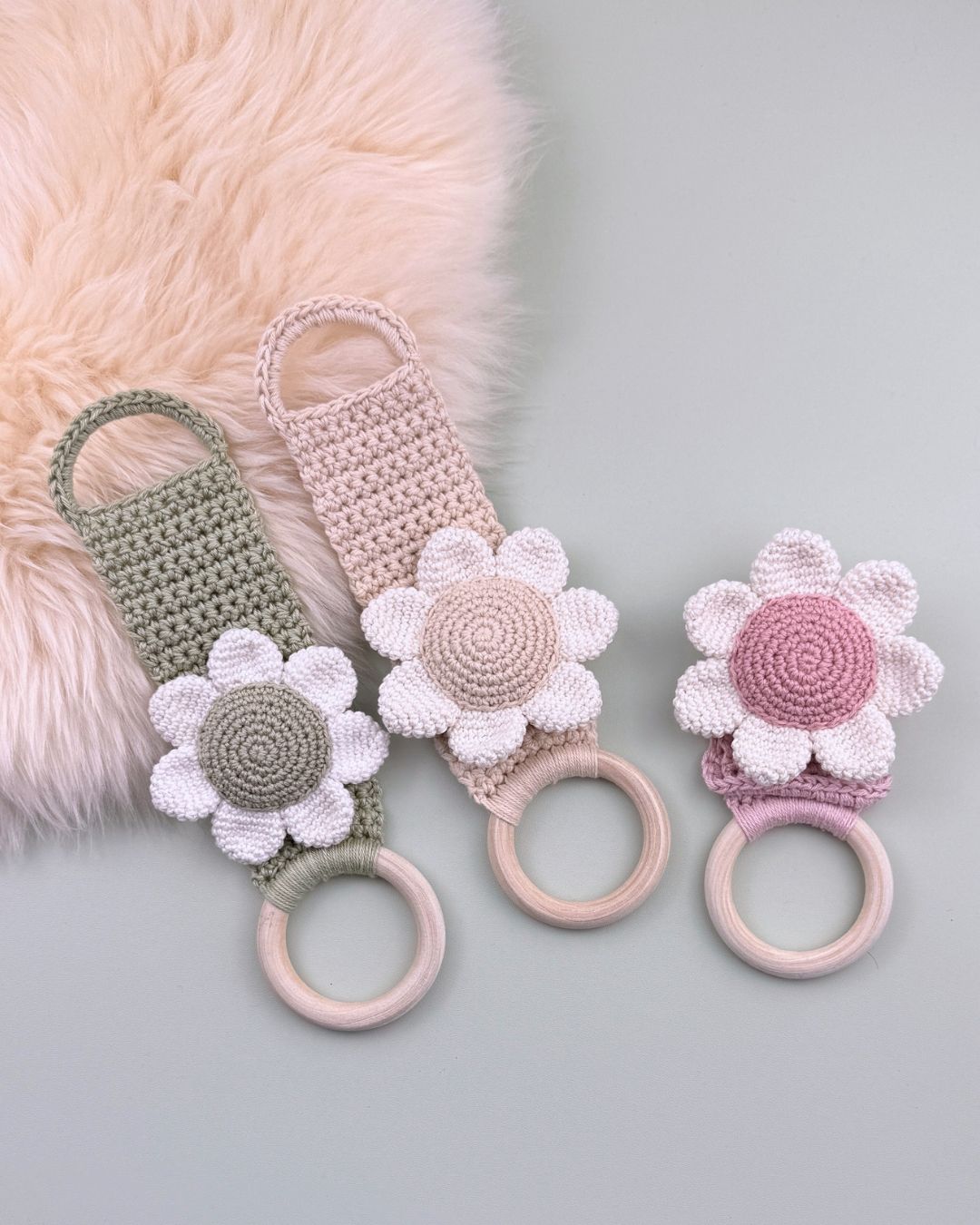 Towel holder "Anemone" crochet pattern - Image 3
