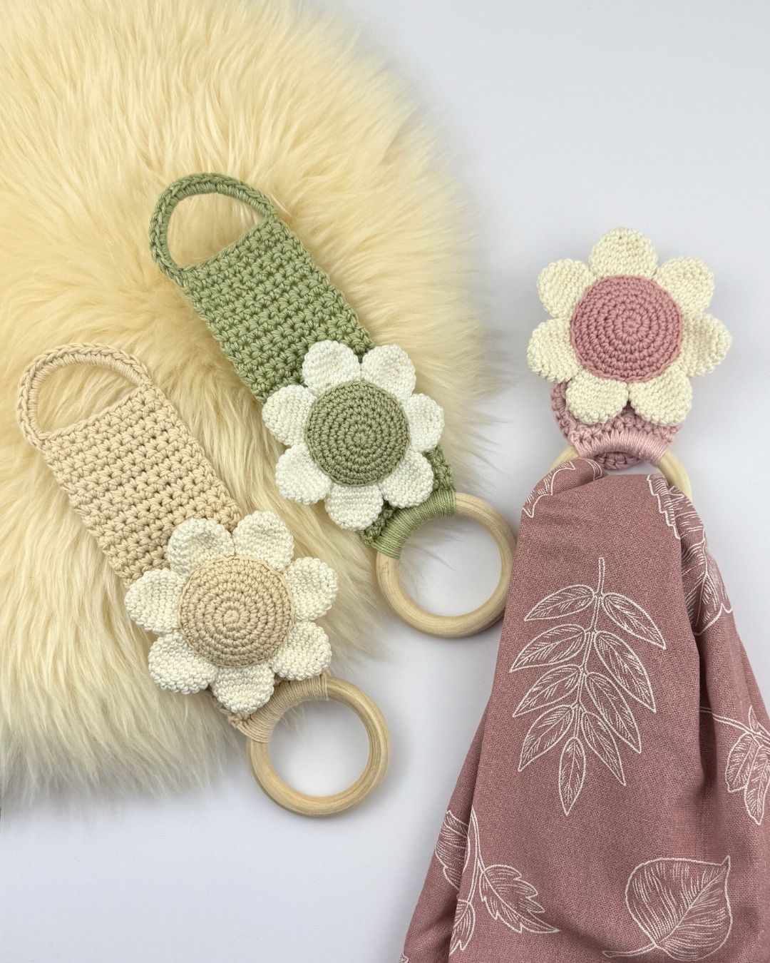 Towel holder "Anemone" crochet pattern - Image 6