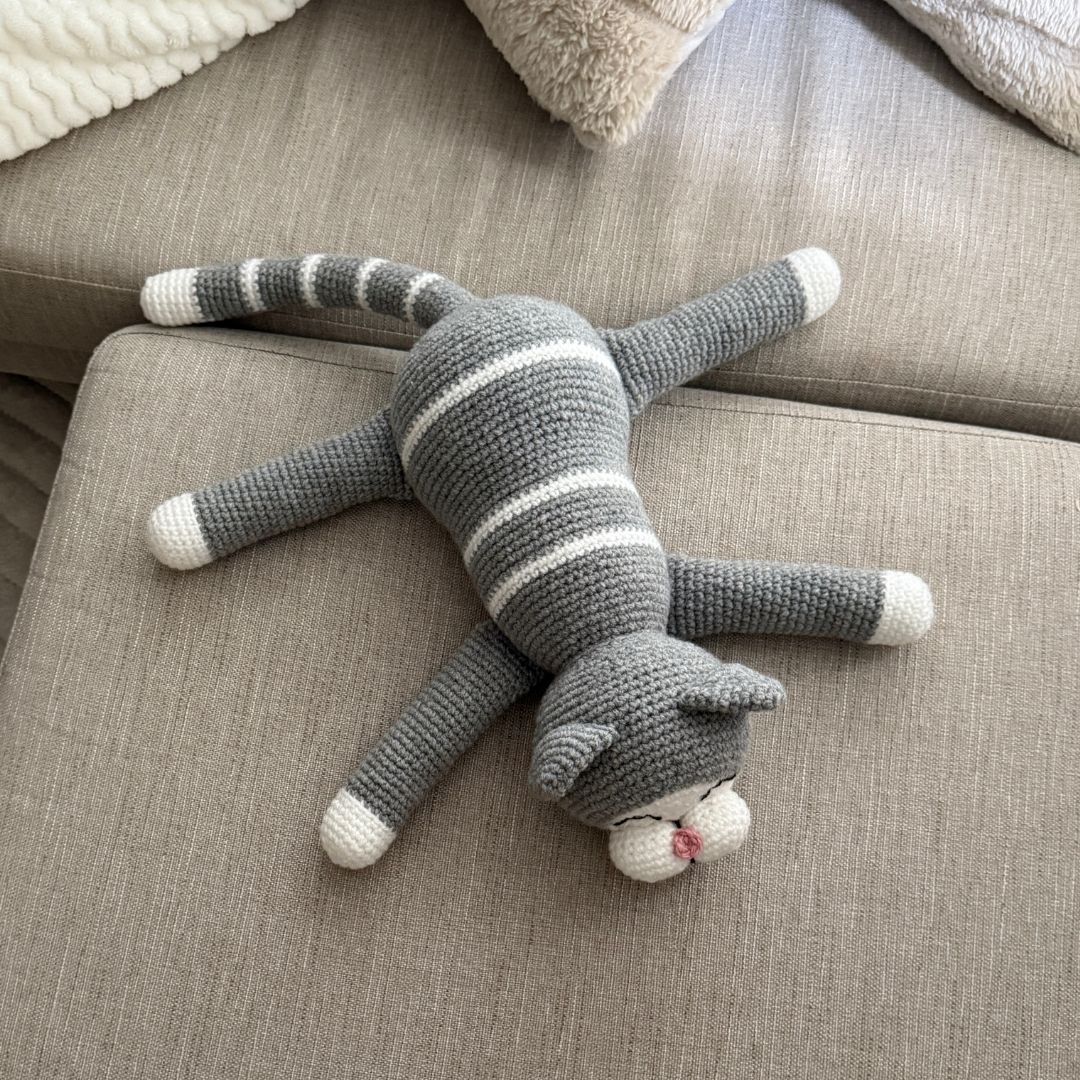 Crochet Couch Potato Cat pattern - Image 3