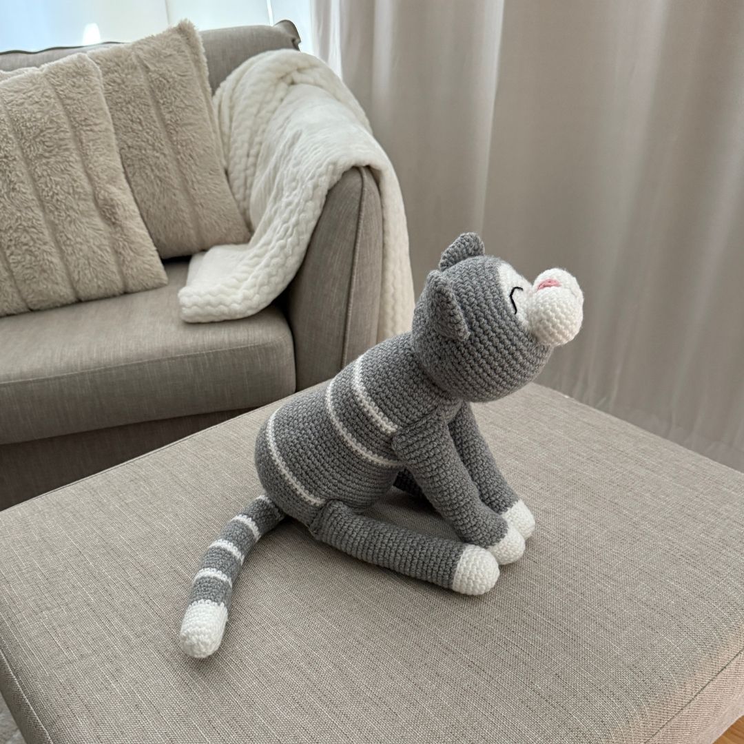 Crochet Couch Potato Cat pattern - Image 4