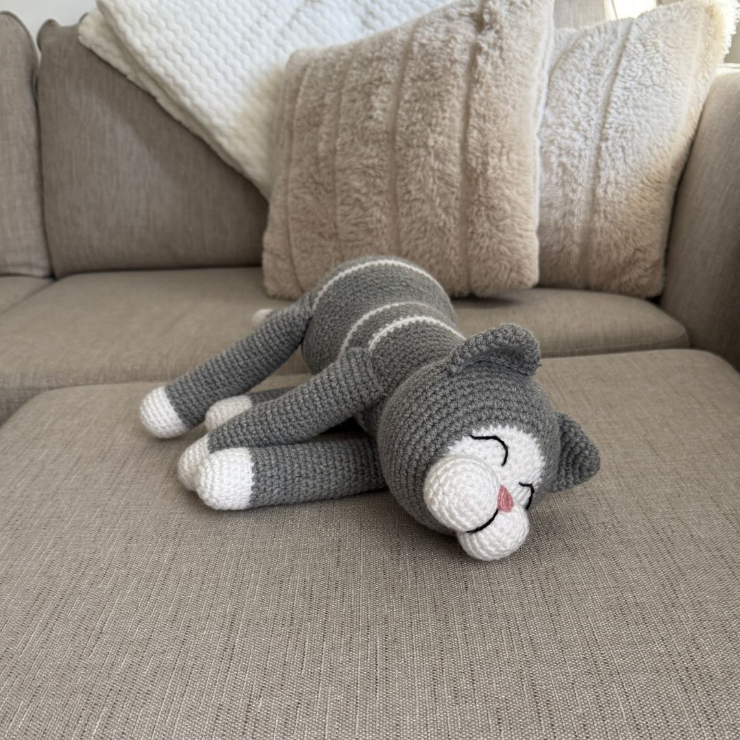 Crochet Couch Potato Cat pattern - Image 5