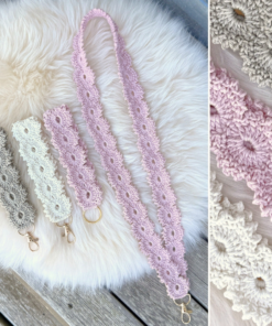 2 in1 Lanyard and Wristlet "Aster" Crochet Pattern