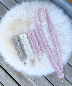 Alternative view of 2 in1 Lanyard and Wristlet "Aster" Crochet Pattern