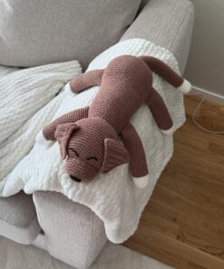 Crochet Couch Potato Dog pattern