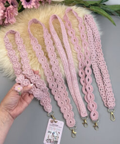 Crochet Lanyard Pattern Bundle 5 in 1