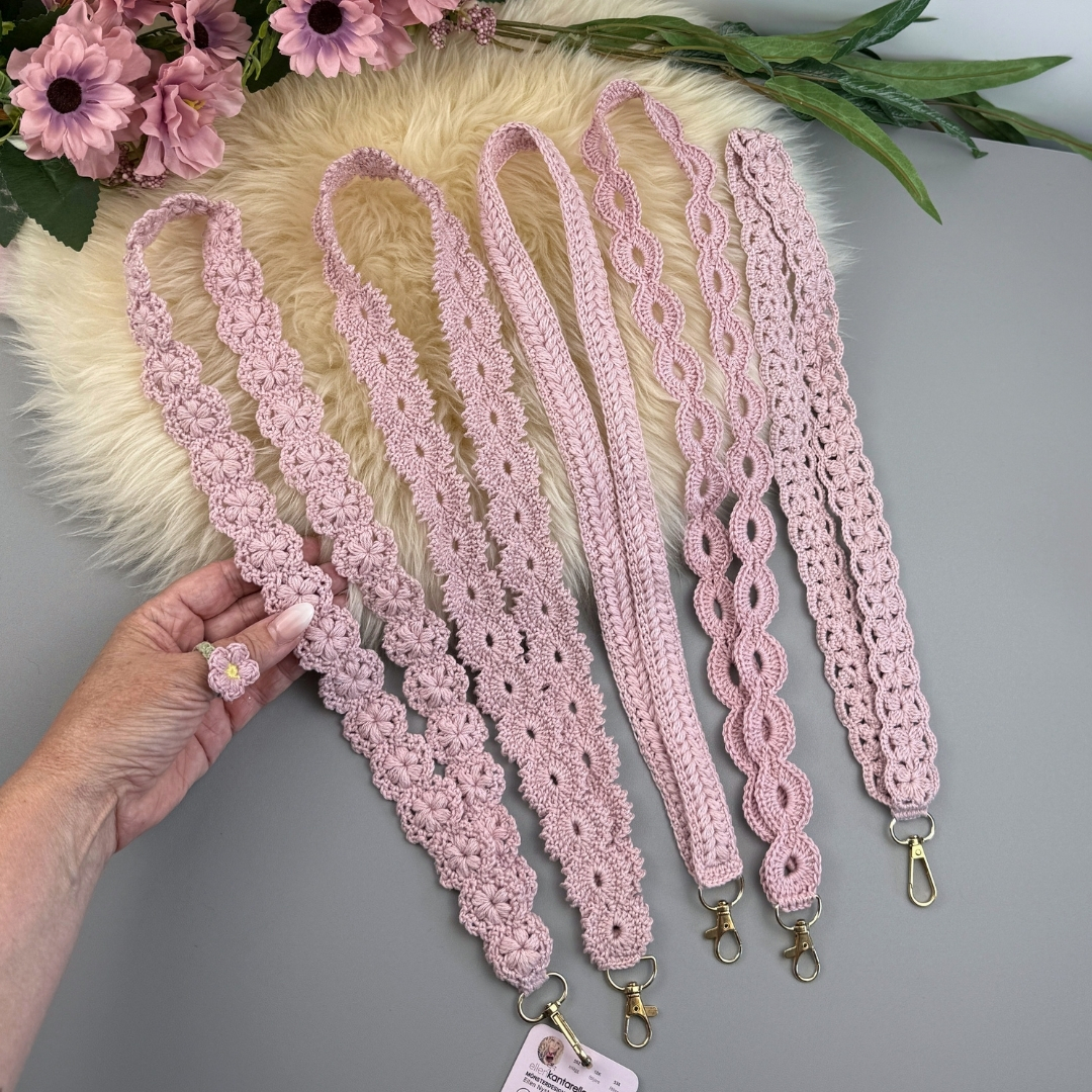 Crochet Lanyard Pattern Bundle 5 in 1 - Image 7