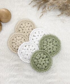 Alternative view of Crochet Face Scrubbies Pattern