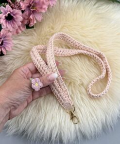 Alternative view of Iris Crochet Lanyard, Wristlet & Keychain Pattern