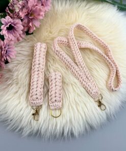 Iris Crochet Lanyard, Wristlet & Keychain Pattern