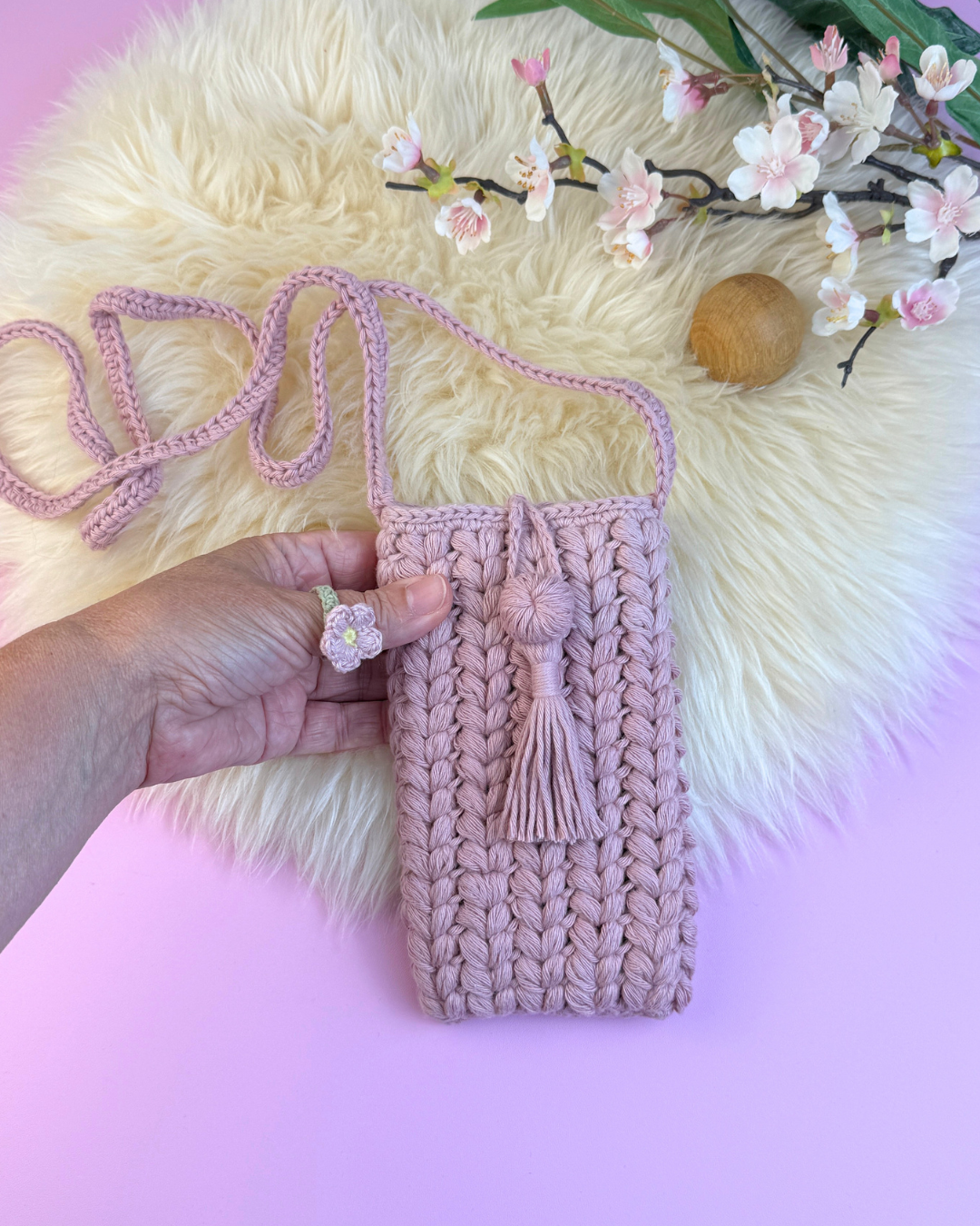 Crochet Phone Bag "Velvet" Pattern