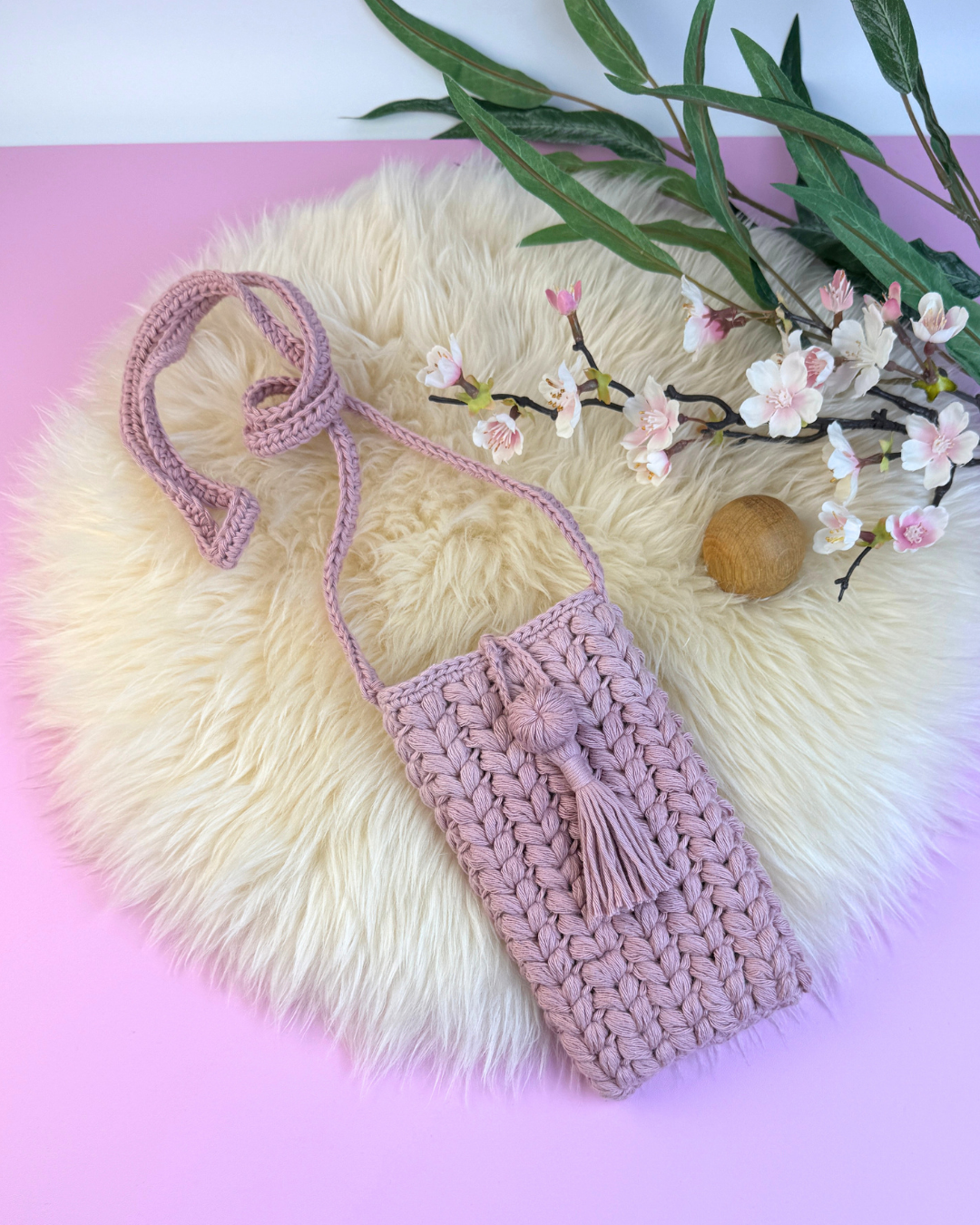 Crochet Phone Bag "Velvet" Pattern - Image 6