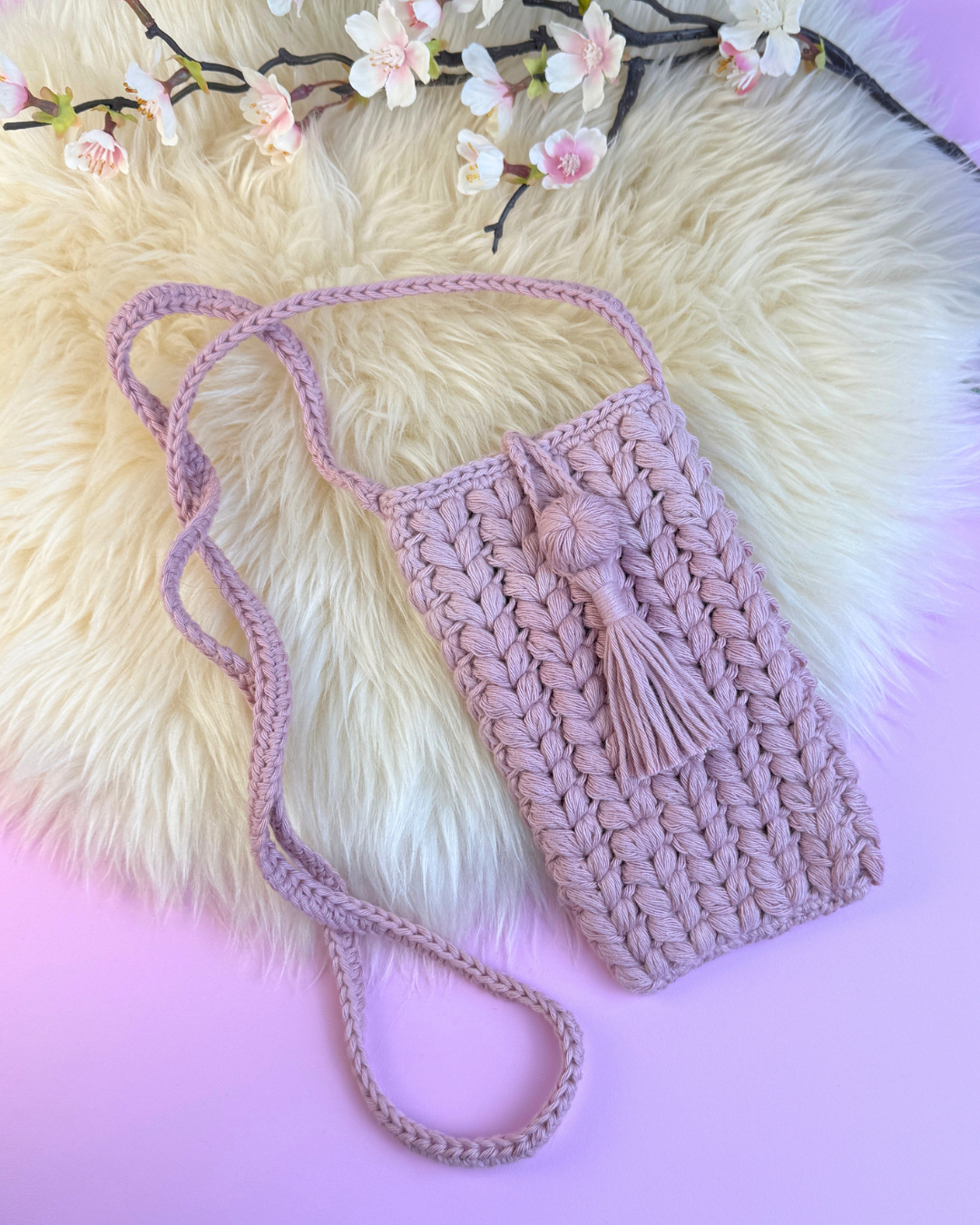 Crochet Phone Bag "Velvet" Pattern - Image 2