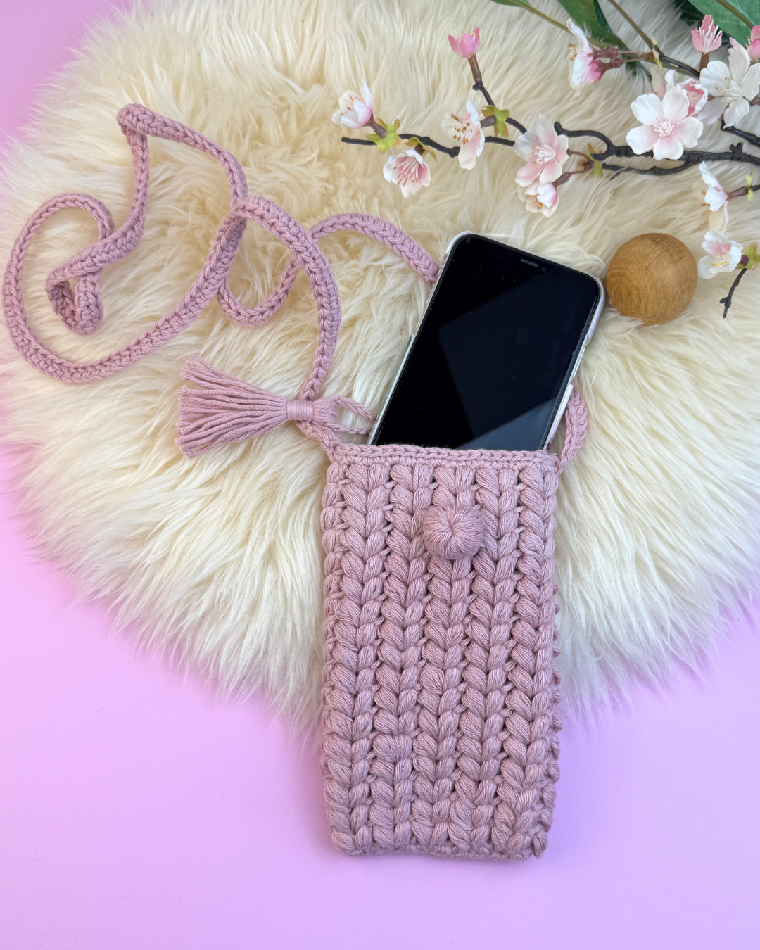 Crochet Phone Bag "Velvet" Pattern - Image 3