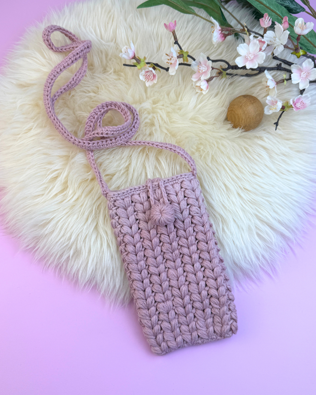 Crochet Phone Bag "Velvet" Pattern - Image 4
