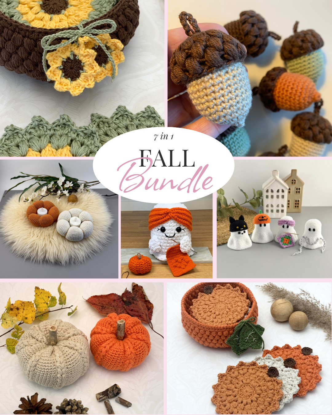 Fall & Halloween Crochet Bundle