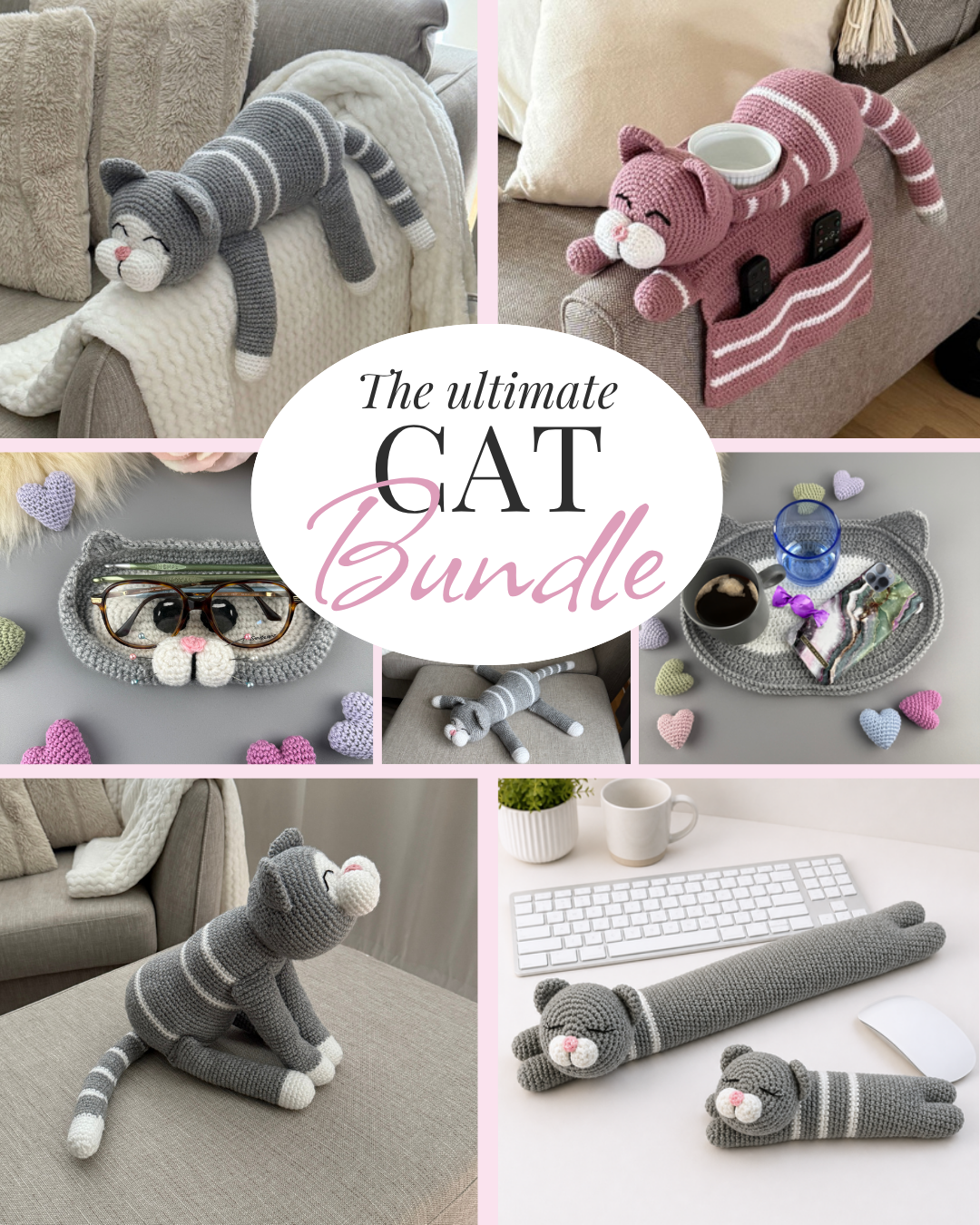 The Ultimate Cat Lover Crochet Pattern Bundle