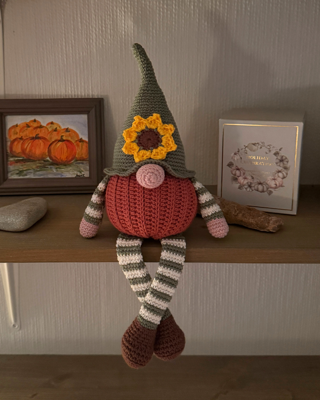 Super Cute Pumpkin Gnome Crochet Pattern - Image 2