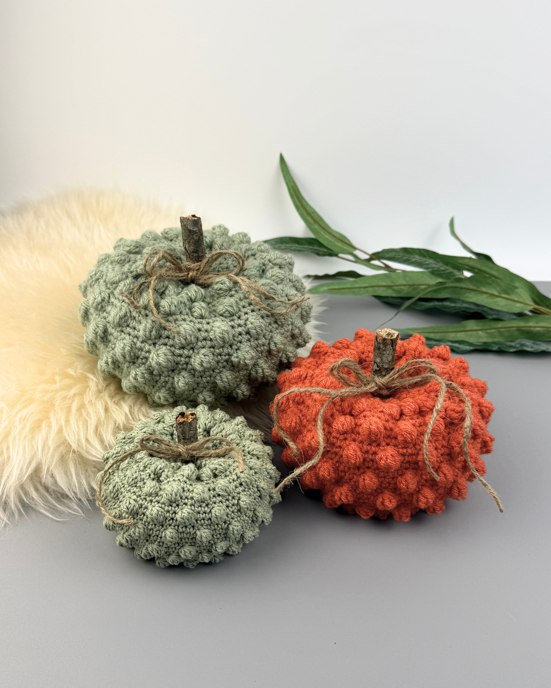 Bobble Pumpkin Crochet Pattern